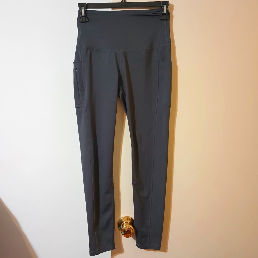 LegEnd High Waisted Compression Leggings w/ Pockets & Tummy Control  Size: Small